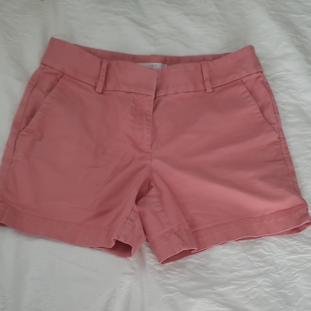 LOFT Pink Shorts Classic Tailored Design